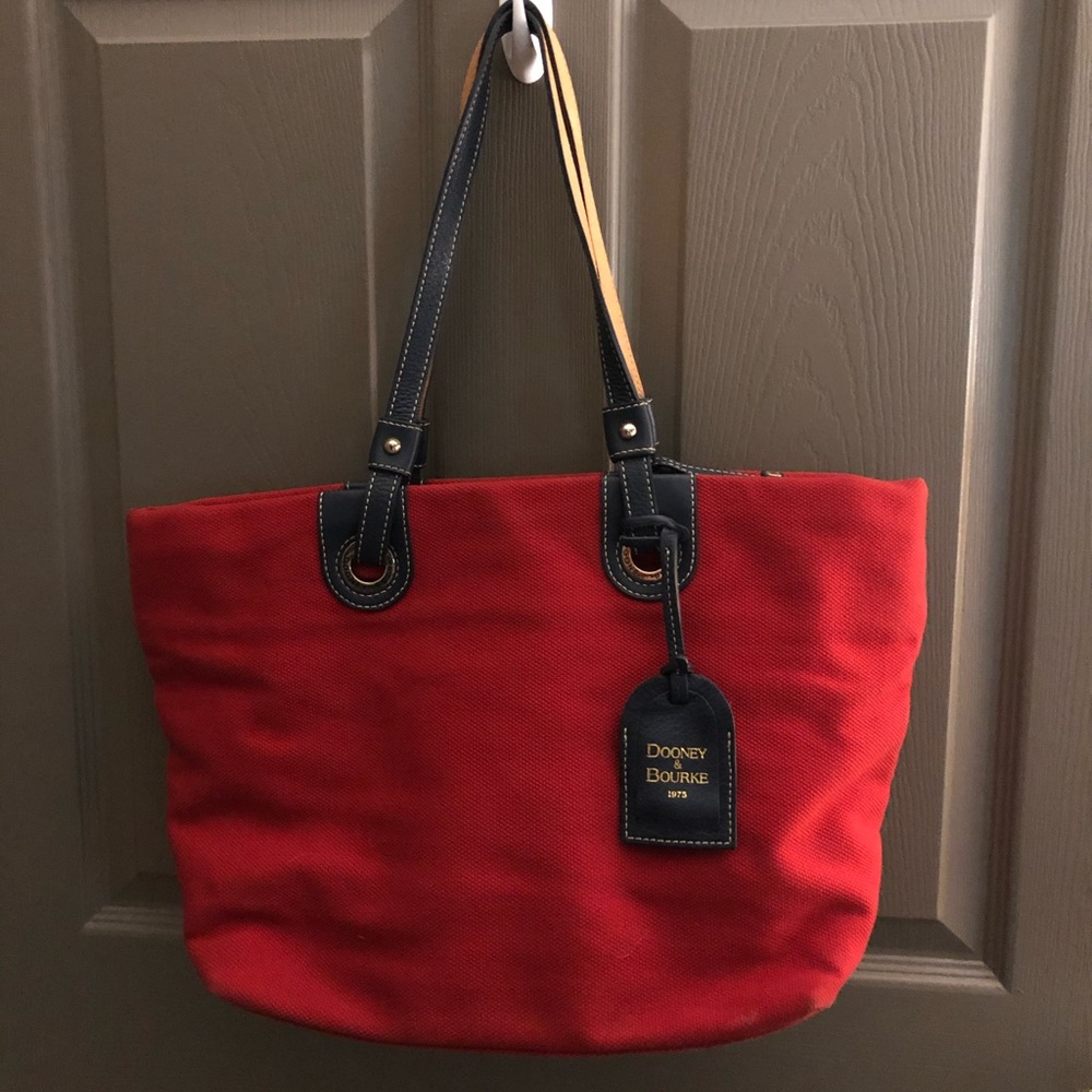Dooney & Bourke Large Canvas Tote